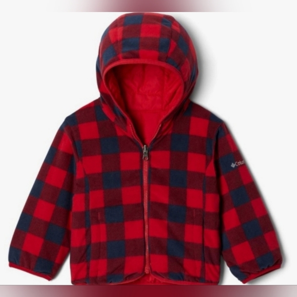 Columbia Red and Gray Baby Jackets - Picture 9 of 10